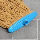 Насадка для швабры верёвочная Доляна, хлопок, 29×21,5×4,5 см, цвет МИКС - Фото 2