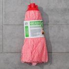 Насадка для швабры ленточная Доляна, вискоза, 110 гр, цвет МИКС - Фото 5