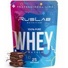 Протеин RusLabNutrition Whey 100 % pure, Шоколад, 800 г - Фото 1