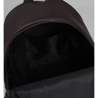 Рюкзак молодёжный, отдел на молнии, 3 наружных кармана, цвет коричневый - Фото 5