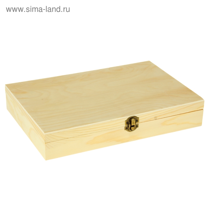 Шкатулка-книга для росписи "Рамка" 21,5х31,5х5,5 см - Фото 1