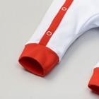 Комбинезон "Новогодний медвежонок", рост 68-74 см, 6-9 мес(24 р-р), 100% хл, интерлок - Фото 5