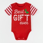 Боди детское "Best gift", рост 74-80 см, 9-12 мес(26 р-р), 100% хл, интерлок - Фото 1