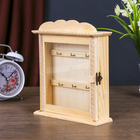 Ключница для росписи "Жгут" 6 крючков 20,5х23х6 см - Фото 2