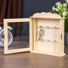 Ключница для росписи "Жгут" 6 крючков 20,5х23х6 см - Фото 5