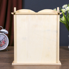 Ключница для росписи "Ключи" 6 крючков 22х24х5,5 см - Фото 3