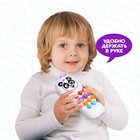 Музыкальный телефон детский «Весёлый друг», световые эффекты, русская озвучка, работает от батареек - Фото 5