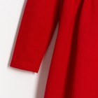 Платье для девочки "Маки", красное, р-р 34 (122-128 см) 7-8 лет., 100% хлопок - Фото 6