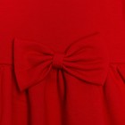 Платье для девочки "Маки", красное, р-р 34 (122-128 см) 7-8 лет., 100% хлопок - Фото 7
