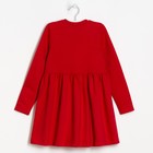 Платье для девочки "Маки", красное, р-р 34 (122-128 см) 7-8 лет., 100% хлопок - Фото 9