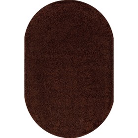 Ковёр овальный Merinos Shaggy Ultra, размер 100x200 см, цвет brown mр