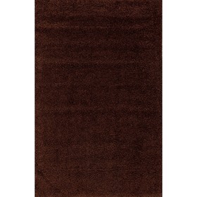 Ковёр прямоугольный Merinos Shaggy Ultra, размер 100x200 см, цвет brown mр