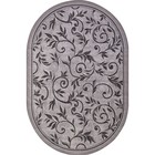Ковёр овальный Merinos Silver, размер 200x400 см, цвет light gray mр - Фото 1