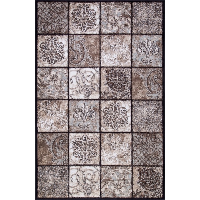 

Ковёр прямоугольный Merinos Valencia Deluxe, размер 100x200 см, цвет brown mр