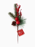 Еловая ветка декоративная «Зимнее волшебство. Мечты», 30 см - фото 60079827