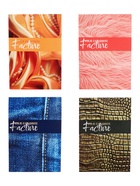 Блокнот Calligrata «Фактура-1», А6, 24 листа, на скрепке, обложка из мелованного картона, МИКС - Фото 2