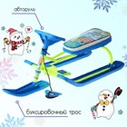 Снегокат «Тимка спорт 2 Фиксики», ТС2/Ф22, цвет лимонный/голубой - Фото 2