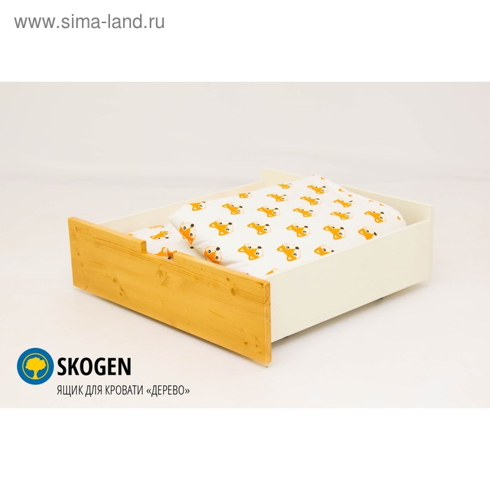 Ящик для кровати Бельмарко Skogen, дерево - Фото 1