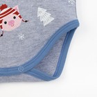 Комплект боди детское-2шт "Тебе подарочек", рост 68-74 см, 6-9 мес (24 р-р), 100% хл. - Фото 12