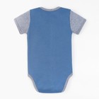 Комплект боди детское-2шт "Тебе подарочек", рост 74-80 см, 9-12 мес (26 р-р), 100% хл. - Фото 7