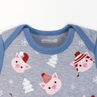 Комплект боди детское-2шт "Тебе подарочек", рост 74-80 см, 9-12 мес (26 р-р), 100% хл. - Фото 9