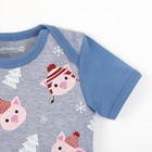 Комплект боди детское-2шт "Тебе подарочек", рост 74-80 см, 9-12 мес (26 р-р), 100% хл. - Фото 10