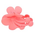 краб для волос матовый 8 см цветок - Фото 1