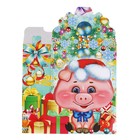 Подарочная коробка "Поросята", 23 х 10 х 31 см - Фото 3