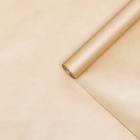 Бумага упаковочная крафт "Золотая" 0,5 х 10 м, 70 г - Фото 2