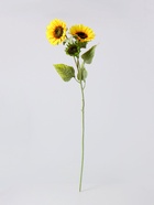 Цветы искусственные «Куст подсолнухов», h=87 см, d=16 см - фото 57905791