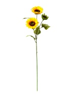 Цветы искусственные «Куст подсолнухов», h=87 см, d=16 см - фото 57905794