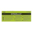 Батарейка алкалиновая Ergolux, AAA, LR03-12BOX (LR03 BP-12), 1.5В, набор 12 шт. - Фото 2