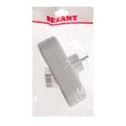 Тройник электрический REXANT, 16 А, с з/к, линейный, белый - Фото 3