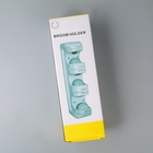 Держатель для уборочного инвентаря с крючками, 26×6×9 см, МИКС - Фото 2