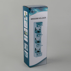 Держатель для уборочного инвентаря с крючками, 26×6×9 см, МИКС - Фото 5