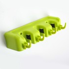 Держатель для уборочного инвентаря с крючками, 26×6×9 см, МИКС - Фото 7
