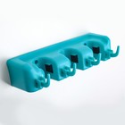 Держатель для уборочного инвентаря с крючками, 26×6×9 см, МИКС - Фото 9