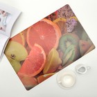 Салфетка сервировочная на стол «Фруктовый рай», 56×37 см, рисунок МИКС - Фото 4