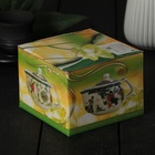 Чайник заварочный «Весеннее цветение», 200 мл, с металлическим ситом, цвет зеленый - Фото 6