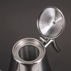 Чайник из нержавеющей стали «Жуан», 1,4 л, металлическое сито, цвет хромированный - Фото 7