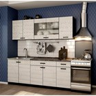 Кухонный гарнитур прямой «Мальва», с столешницей, 2000 мм, цвет венге/лоредо - Фото 1