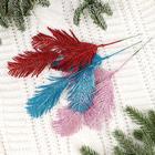 Декор блеск «Перо», h=25 см, МИКС (комплект 5 шт) - фото 30521620