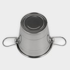 Ведро для льда, 2.5 л, 17×15.5 см, нержавеющая сталь - Фото 6