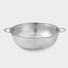 Дуршлаг с ручками «Марко», 22 см, 27×22.5×7, две ручки, цвет хромированный - Фото 1