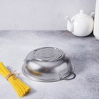 Дуршлаг с ручками «Марко», 22 см, 27×22.5×7, две ручки, цвет хромированный - Фото 6