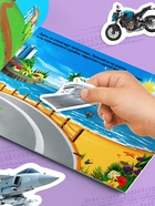 250 наклеек «Машины», 8 стр. - Фото 5