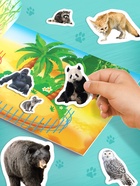 250 наклеек «Зоопарк», 8 стр. - Фото 5