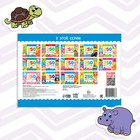 250 наклеек «Весёлые зверята», 8 стр. - Фото 6