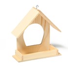 Кормушка для птиц «Домик с травкой», 21 × 8 × 19 см - Фото 4