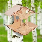 Кормушка для птиц «Дупло», 16 × 20 × 20 см - Фото 1